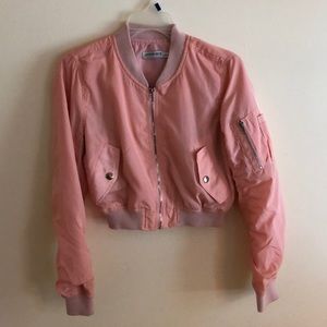 Pink Crop Jacket